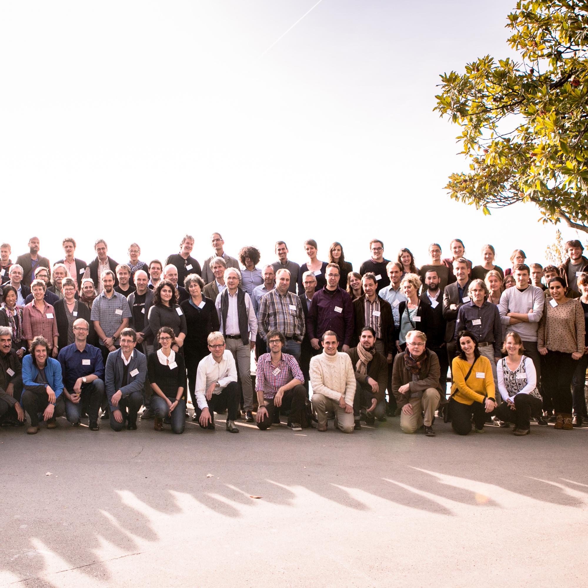 Teilnehmerinnen und Teilnehmer an der Montreux-Konferenz 2015 des NFP 68